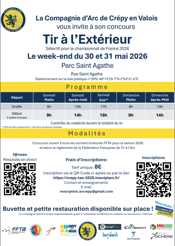 Concours TAE Estival 2026